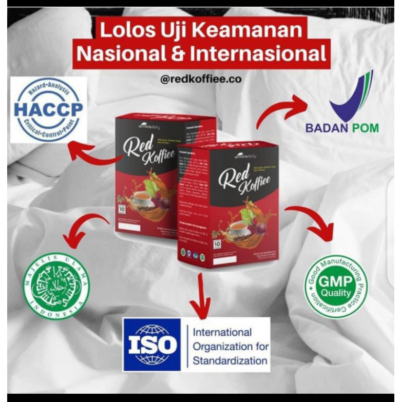 

Bests3ller Kopi Merah Original Red Koffiee Herbal 1 box isi 10 sachet [194]