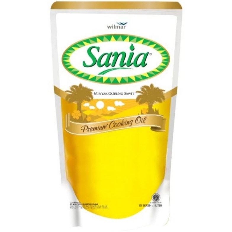 

[☺O64<] Minyak goreng SANIA 1 Ltr kemasan pouch Big Discount