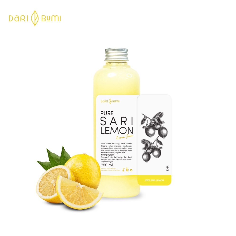 

[☂R4/] Dari Bumi Sari Lemon Minuman Diet 250 Ml Halal Premium Original Banyak Dicari