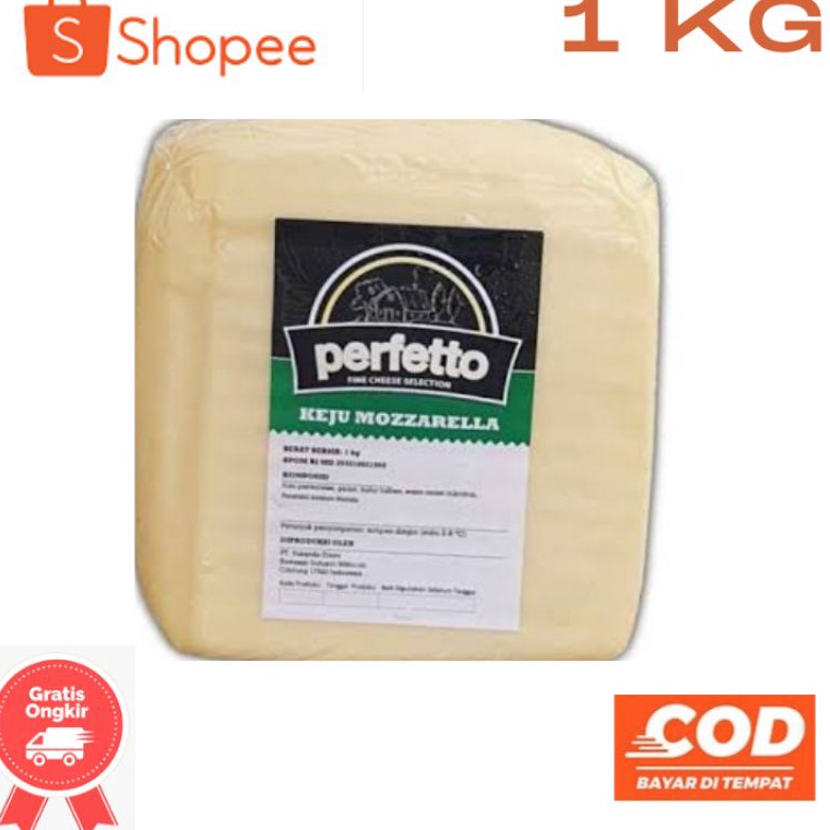 

➵ PROMO!! MOZZARELLA PERFETTO 1KG ORIGINAL PERFETTO MOZZARELLA KEJU LUMER MOZZARELLA TERBAIK HARGA PROMO DAN PROGRAM ORIGINAL PERFETTO GRATISS NGOKIRRR!!! Terbaru