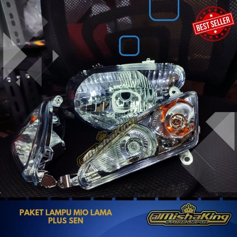 Paket lampu depan mio lama sen mio model mx mio lama mio sporty