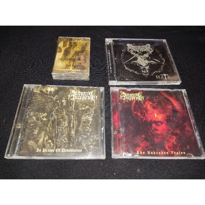 paket CD funeral Inception (bonus kaset)