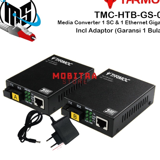 Harga Promo Media Converter Tarmoc HTB GS03 HTB-GS03 Gigabit Single mode