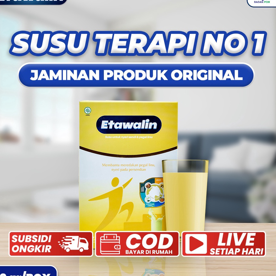 

Terbaru ETAWALIN ORIGINAL | Susu Kambing Etawa Tingkatkan Kepadatan Tulang Isi 200gram