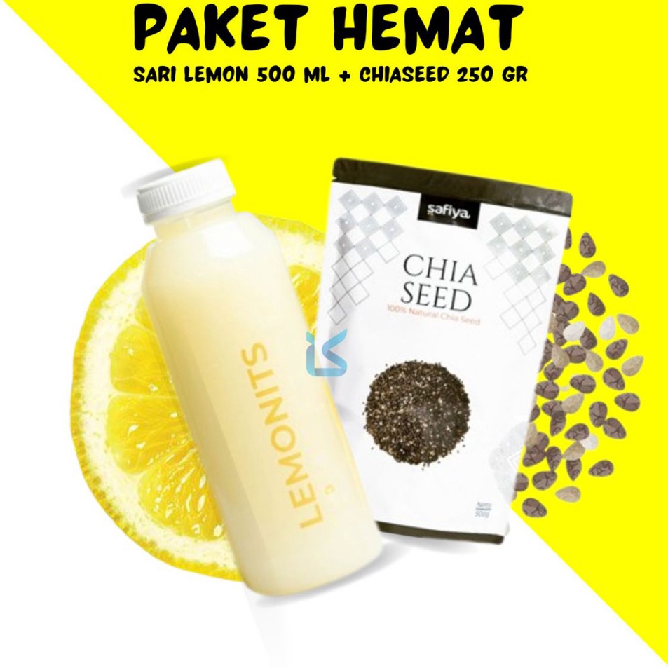 

MODEL USP396 [BUNDLING] Chiaseed 250 gr + Sari Lemon 500ml Diet Sehat Original