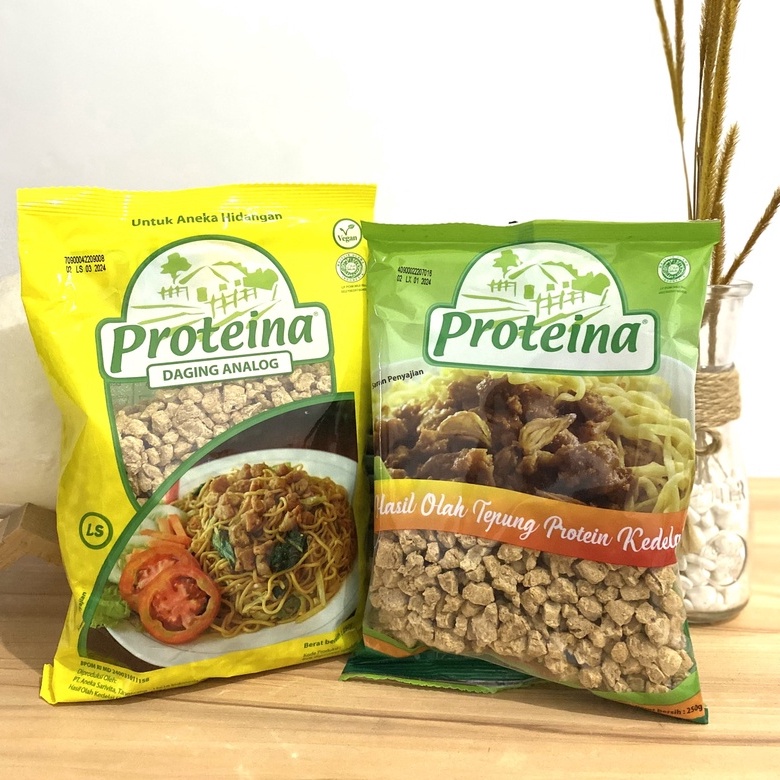 

TIPE HCZ810 Protena/Proteina/daging nabati/daging vegetarian 250 gr