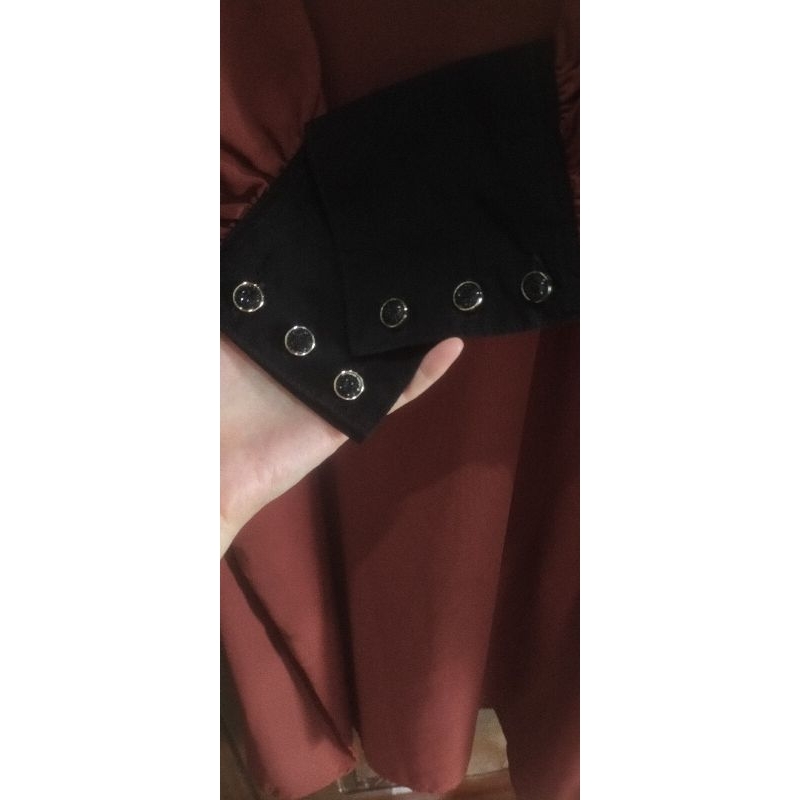 Preloved Abaya Saleeha Teracota