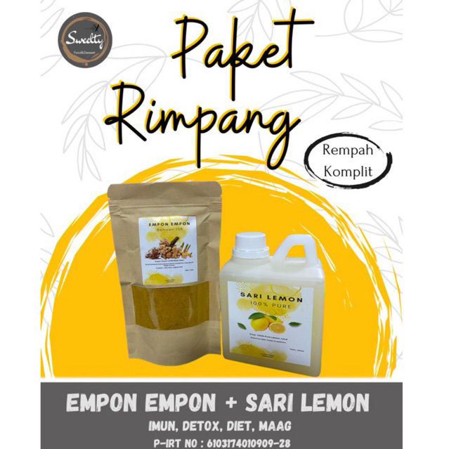 

PAKET RIMPANG SWEELTY