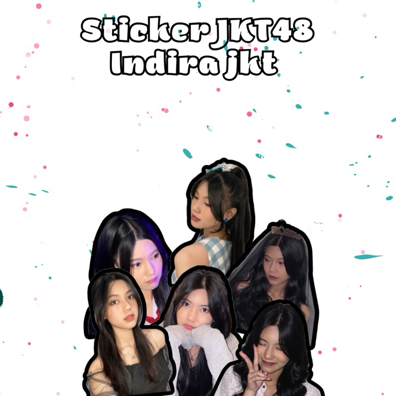 Sticker Indira JKT48 WOTA