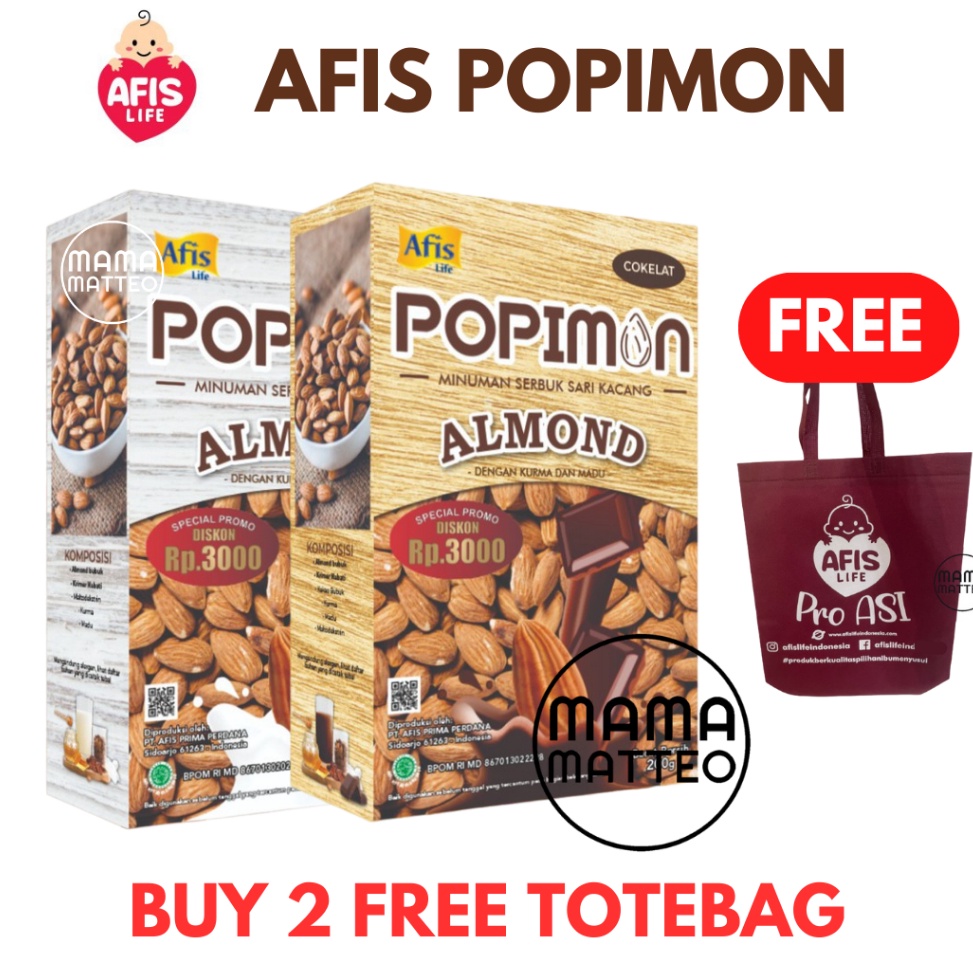 

➠ AFIS POPIMON Sari Bubuk Almond Umum Minuman kesehatan keluarga / Susu Afislife Original Chocolate / AFIS BANDUNG 96