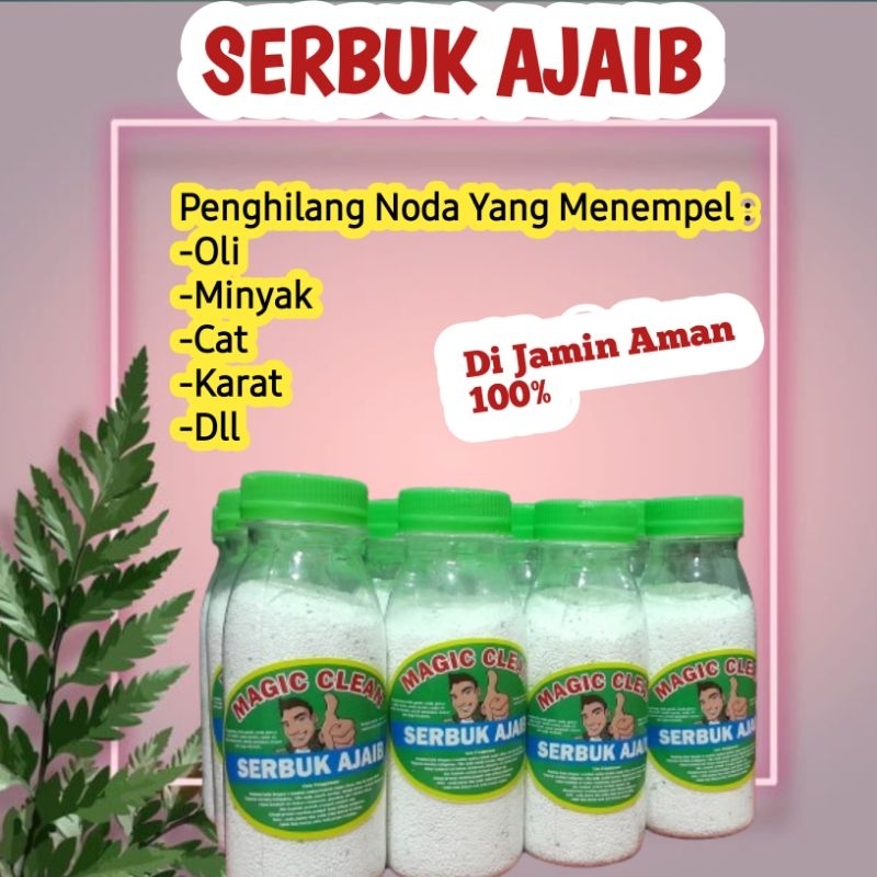 Serbuk Ajaib/Magic Powder pengilang noda (serbuk serbaguna sangat ampuh)