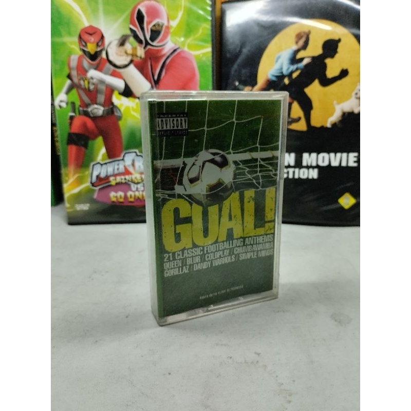 KASET PITA TAPE - GOAL 21 CLASSIC FOOTBALLING ANTHEMS - QUEEN COLDPLAY BLUR ETC.