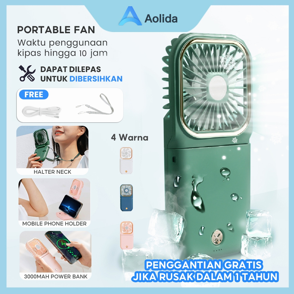 AOLIDA 5000mAh Kipas Angin