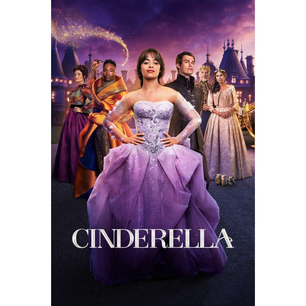 dvd kaset Cinderella (2021)
