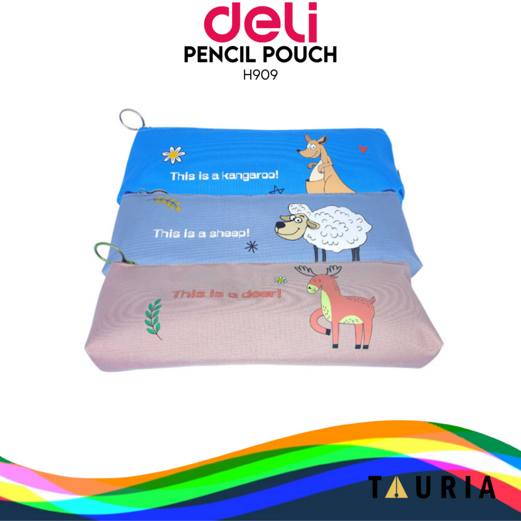 

Deli Pencil Pouch Tempat Pensil Lucu Penyimpanan Besar Simple H909