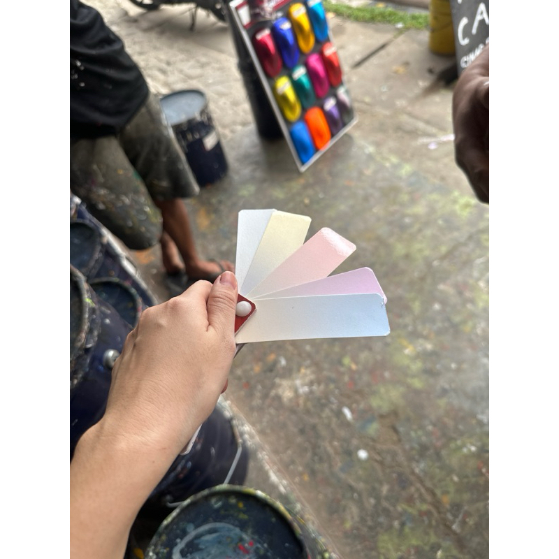 Mutiara lembayung Pu White/Yellow/Violet/Pink/Blue