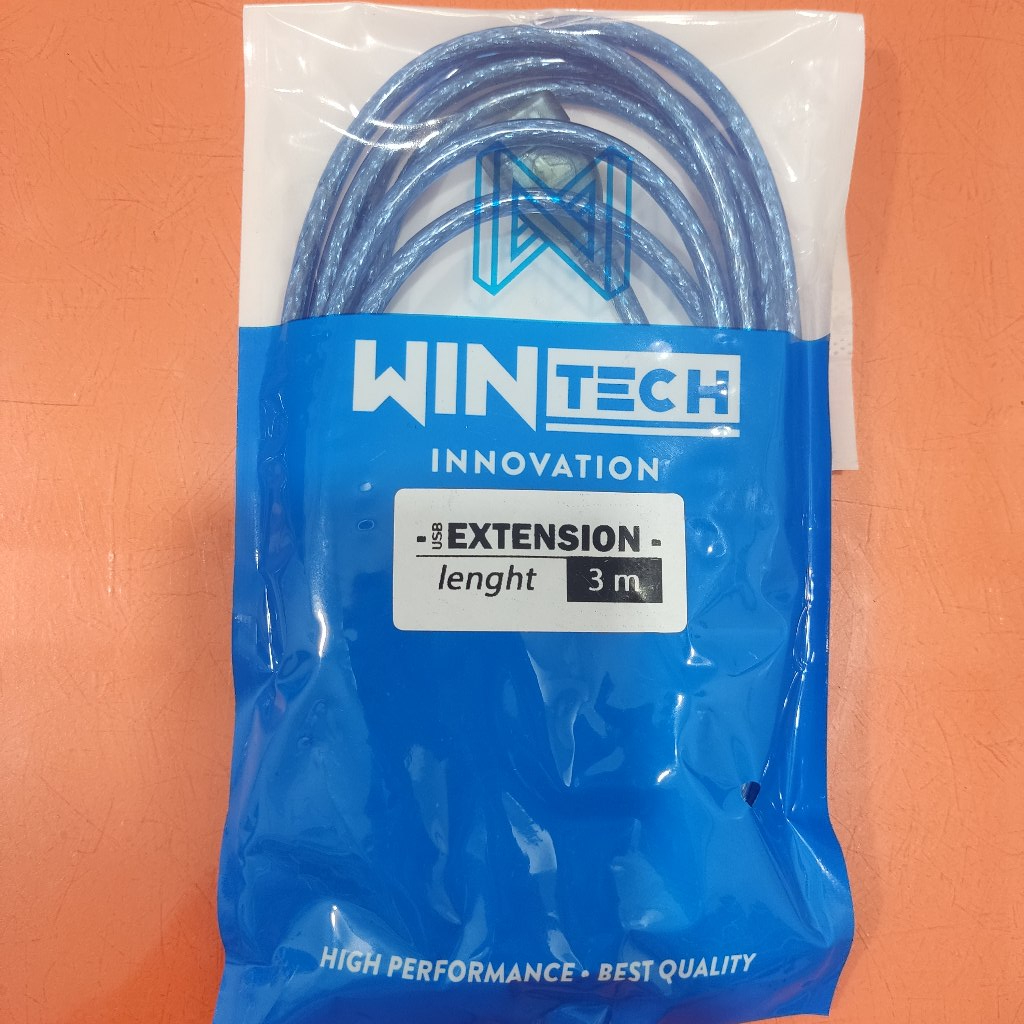 KABEL USB EXTENTION 3 METER / PERPANJANGAN USB MALE TO USB FEMALE 3 METER