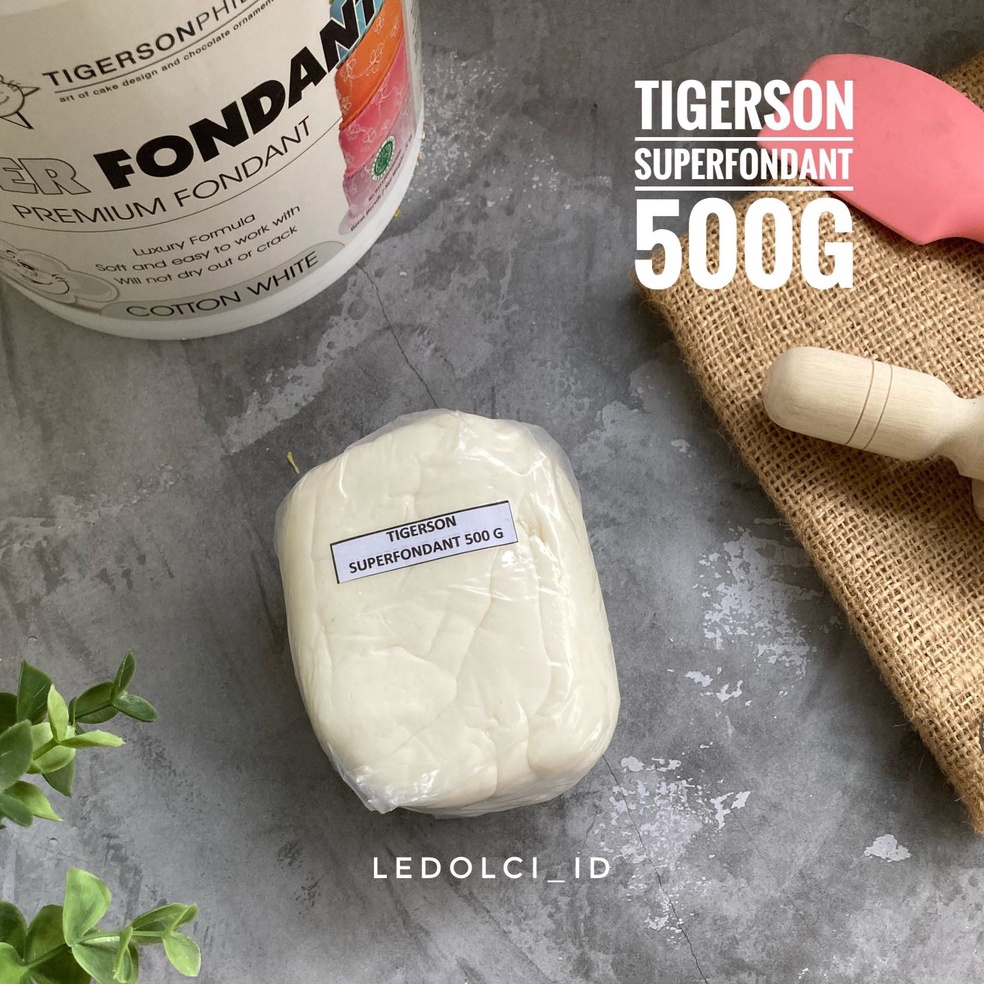 

H752 TIGERSON FONDANT SUPER FONDANT PREMIUM 500 GRAM 7564