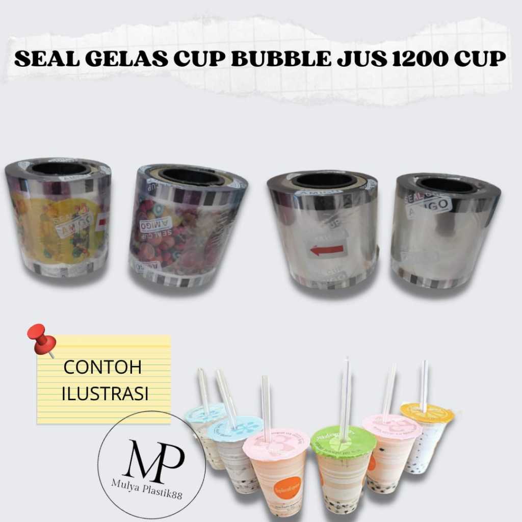 Seal Plastik Lid Sealer Untuk Tutup Gelas Oz Untuk Mesin Press Cup Boba