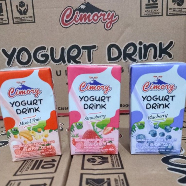 

EP88 1 DUS CIMORY YOGURT DRINK 125ML 1 KARDUS 125 ML Model Baru