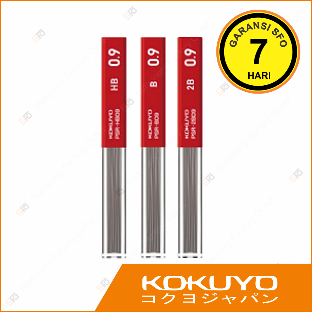 

Isi Pensil Mekanik Kokuyo 0.9 mm - Refill Enpitsu Sharp Mechanical Pen - SFO Semarang Official