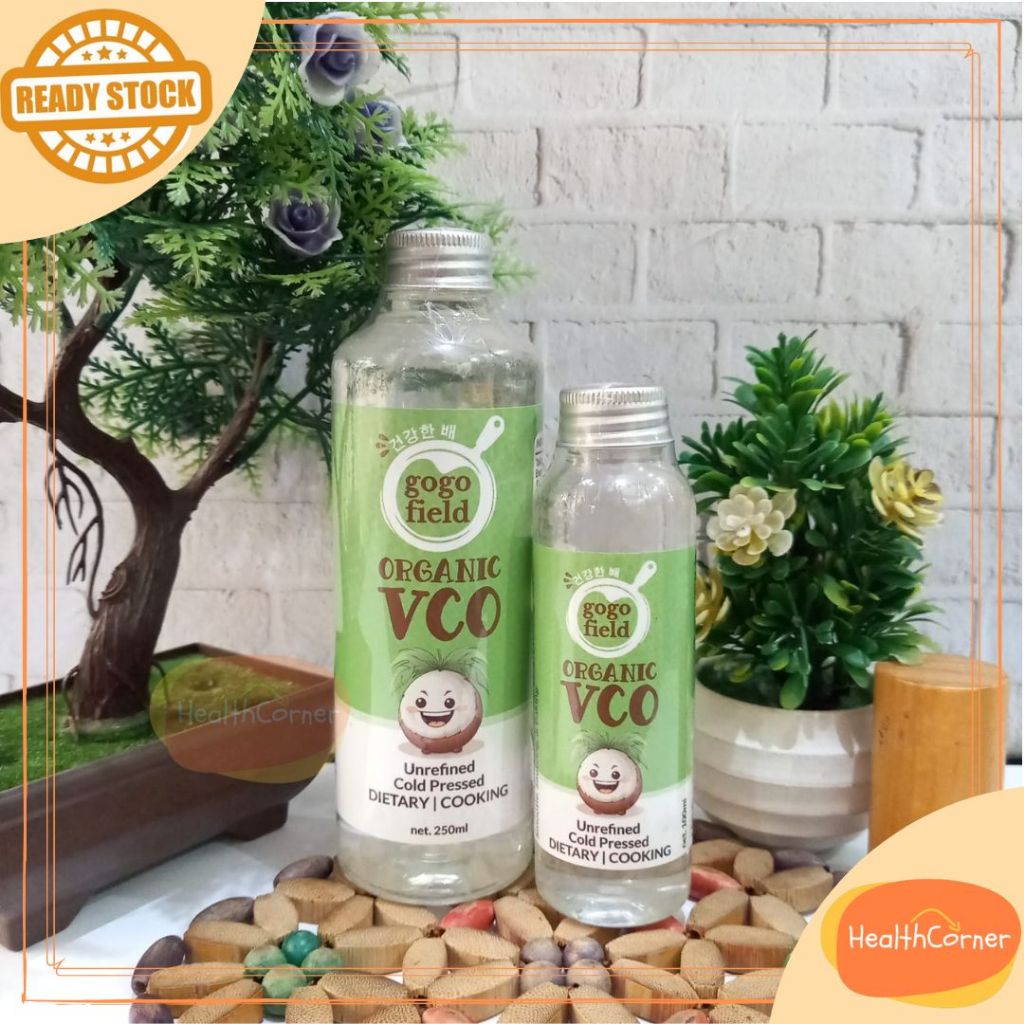 

Gogofield Organic Virgin Coconut Oil VCO / Minyak Kelapa Untuk MPASI