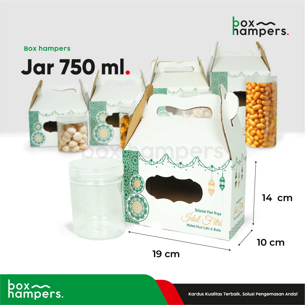 

Box 19x10x14 JAR 750 ml Isi 2 Toples Bulat Kardus/packing/kemasan/Kue Kering/boxkuker/Jar 750 ml/Jar750gr/hampers/idul fitri/Iedmubarak/Tinggi14