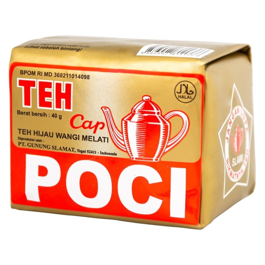 

Teh Seduh Cap Poci Mas (Gold) 40 gr (10 pcs) - Teh Poci - Loose Tea