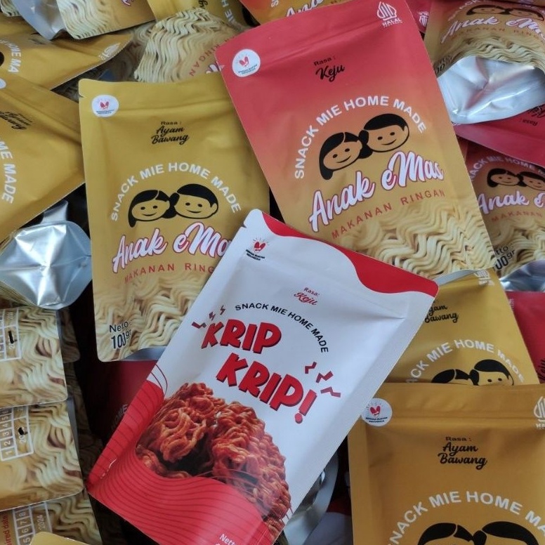 

[PRODUK QIDYB51] Anak mas Anak eMas Krip-krip 100gr jajanan mie jadul tempo dulu ED Jun 2024 Harga Murah ＾0＾