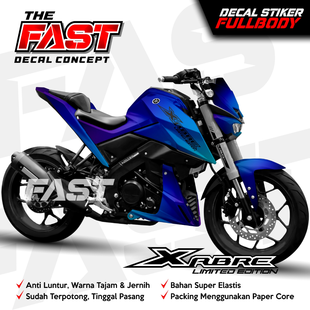 BISA COD Decal Xabre Full Body Bunglon Soft TERBARU Dekal Xabre Stiker Xabre Variasi Full Body Strip