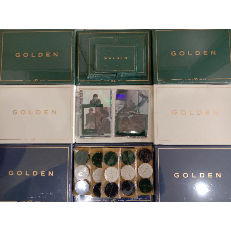 [READY STOCK] BTS JUNGKOOK - ALBUM GOLDEN + EPOB / POB WEVERSE