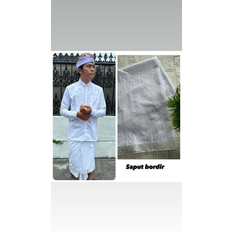 SAPUT DAN UDENG PUTIH, BATIK