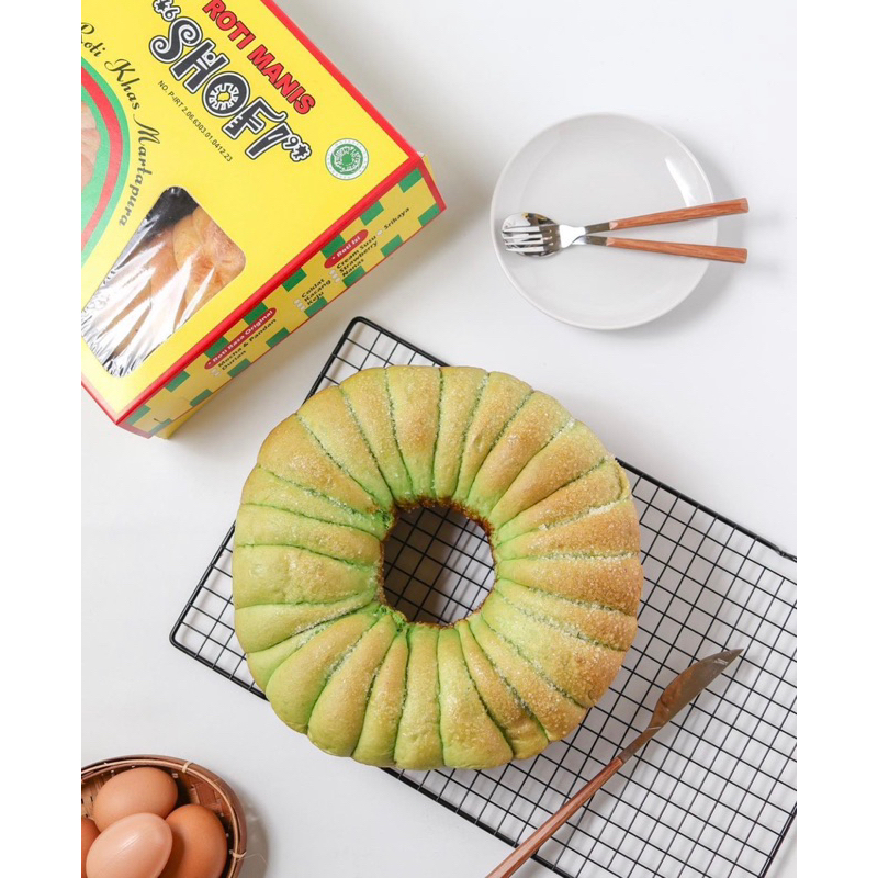

roti manis merek SHOFI lembut khas martapura