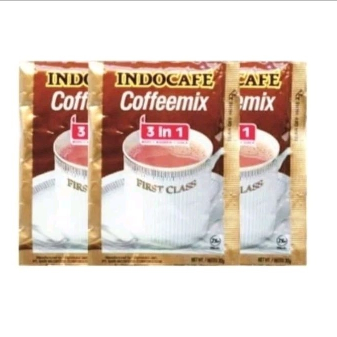 

Kopi Indocafe Coffemix 3 in 1 (1Renteng)