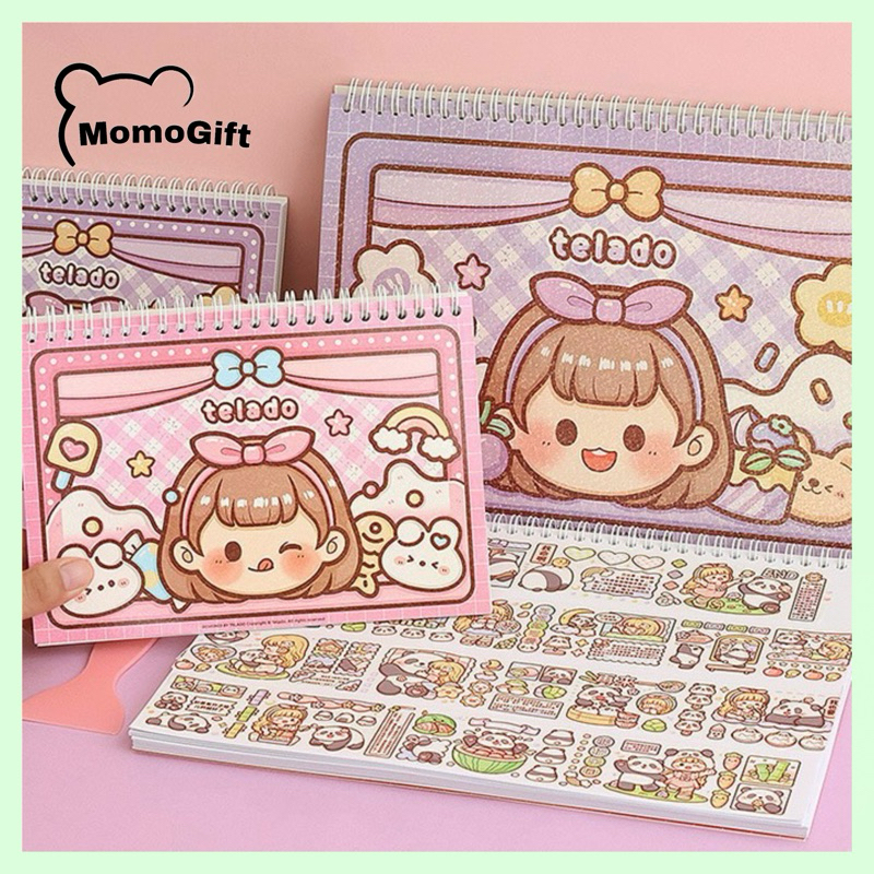 

Buku A5 Buat Tempel Stiker / Koleksi Sticker Book Cover Bling TLD144