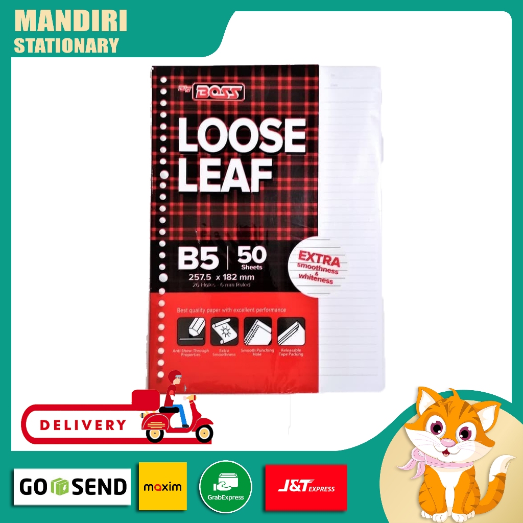 

Loose Leaf / Isi Binder B5 Isi 50 Lembar