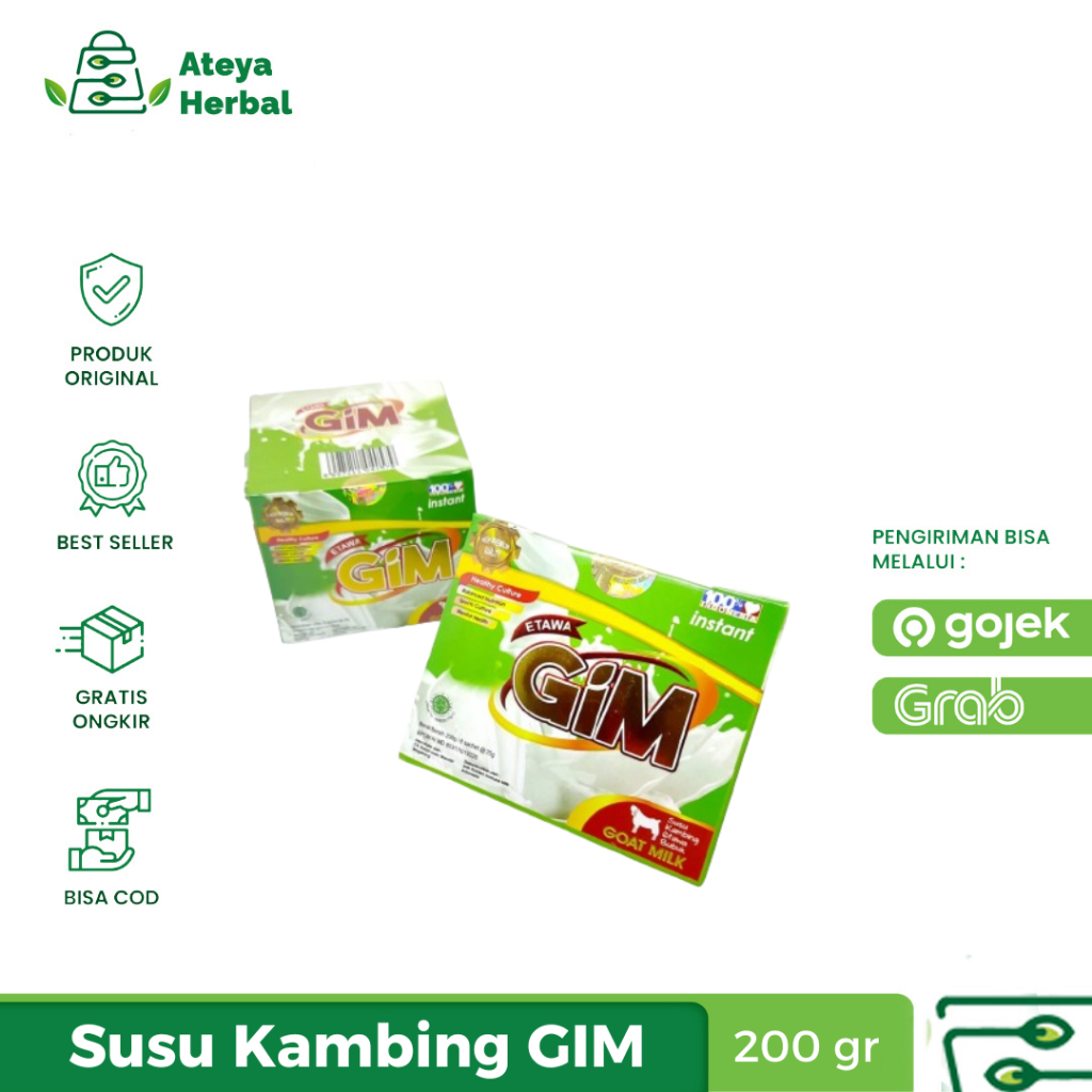 

GIM - Susu kambing GIM Original - 8sachet