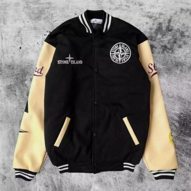 jaket sweater baseball Varsity jaket sweater baseball laki laki dan perempuan jaket sweater baseball jaket bomber