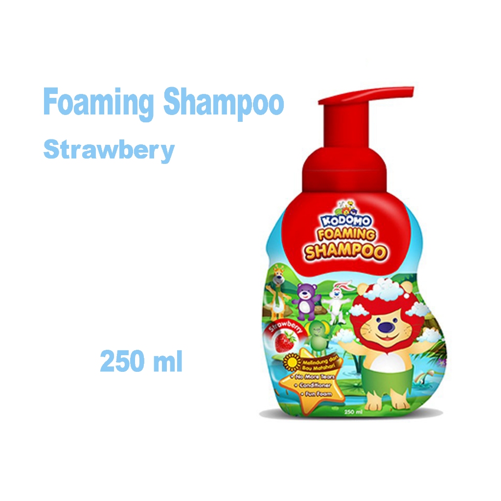 Kodomo Foaming Shampoo Gel Sampo &amp; Conditioner Anak Rambut Sehat