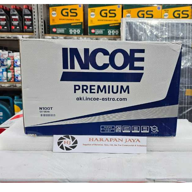 AKI INCOE DEEP CYCLE PREMIUM N100T (BASAH) utk perangkat elektronik / panel surya