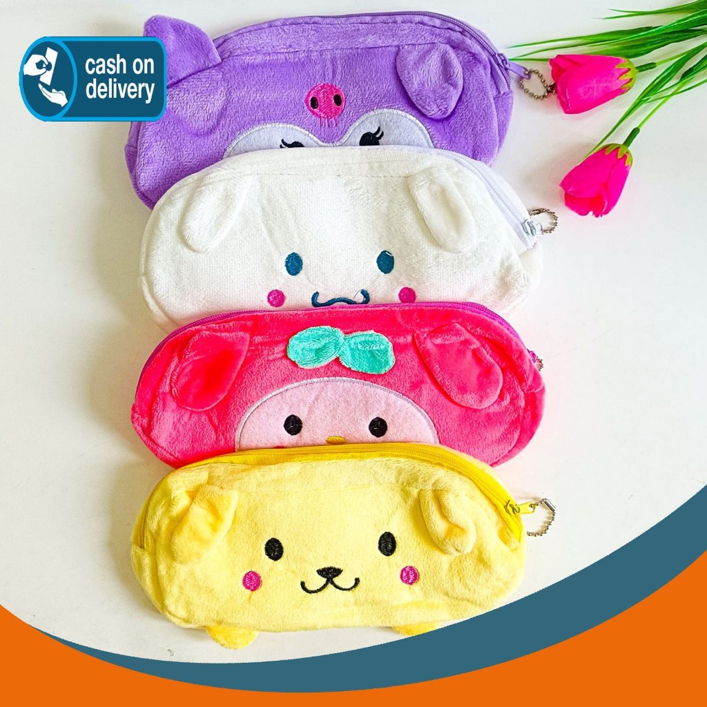 

TEMPAT PENSIL AESTHETIC SANRIO KUPING KAKI NONJOL V2 BAHAN KAIN ALAT-ALAT SEKOLAH KOTAK PENSIL LUCU BERKARAKTER