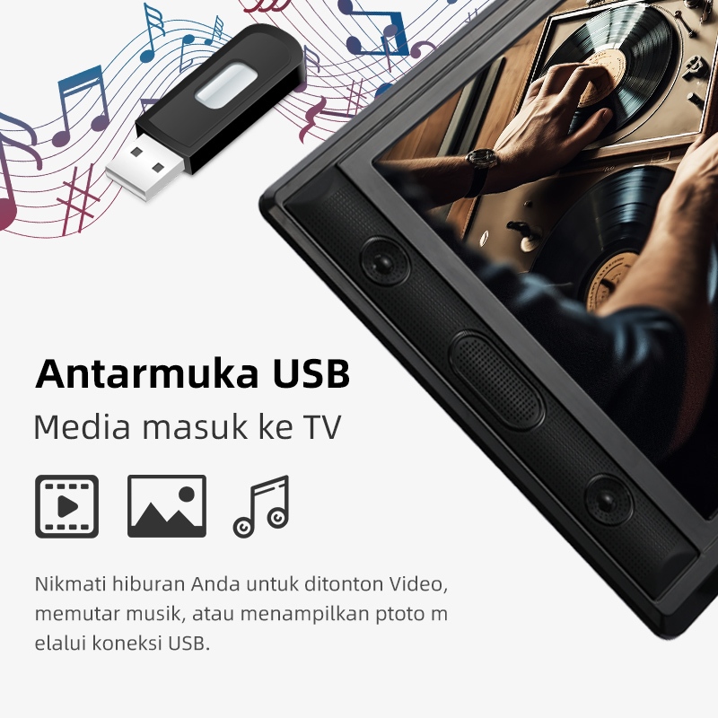 Sivatel TV Led Monitor 24 inch layar komputer Gaming Monitor 【Garansi 1 Tahun】-7