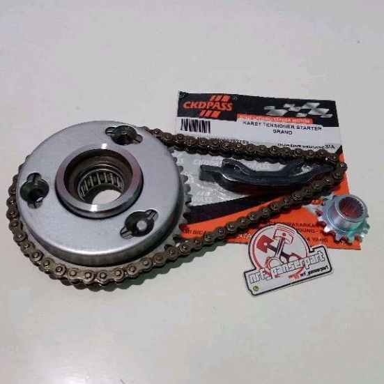 RUMAH PELOR STATER SET GIGI/GEAR ONEWAY//ONE WAY RANTE STATER 62L+GIGI/GEAR DINAMO STATER//HONDA AST