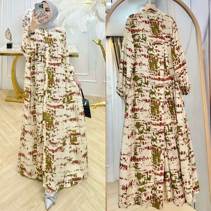 COD // AMORY DRESS VIRAL RAYON TERBARU TERMURAH KEKINIAN REAL PICT TAG ZARA