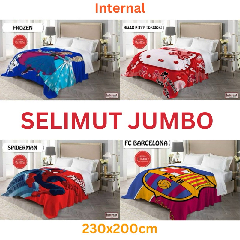 Selimut Internal Jumbo 230x200