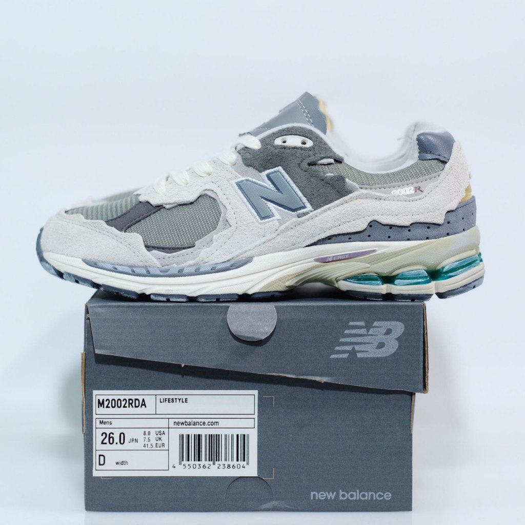 New Balance 2002R Protection Pack Rain Cloud Original 100% | Sneakers Sepatu NB