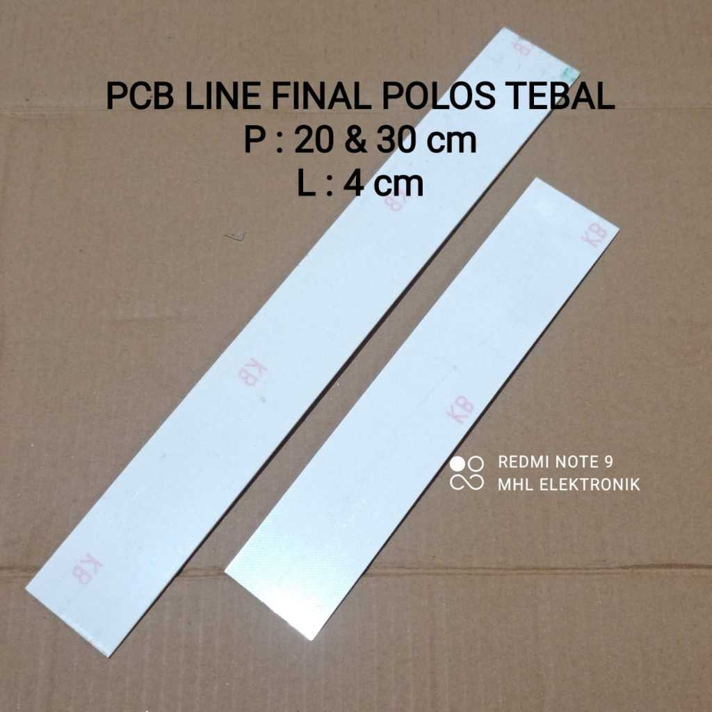 PCB LINE FINAL GARIS POLOS FIBER BERBAGAI UKURAN