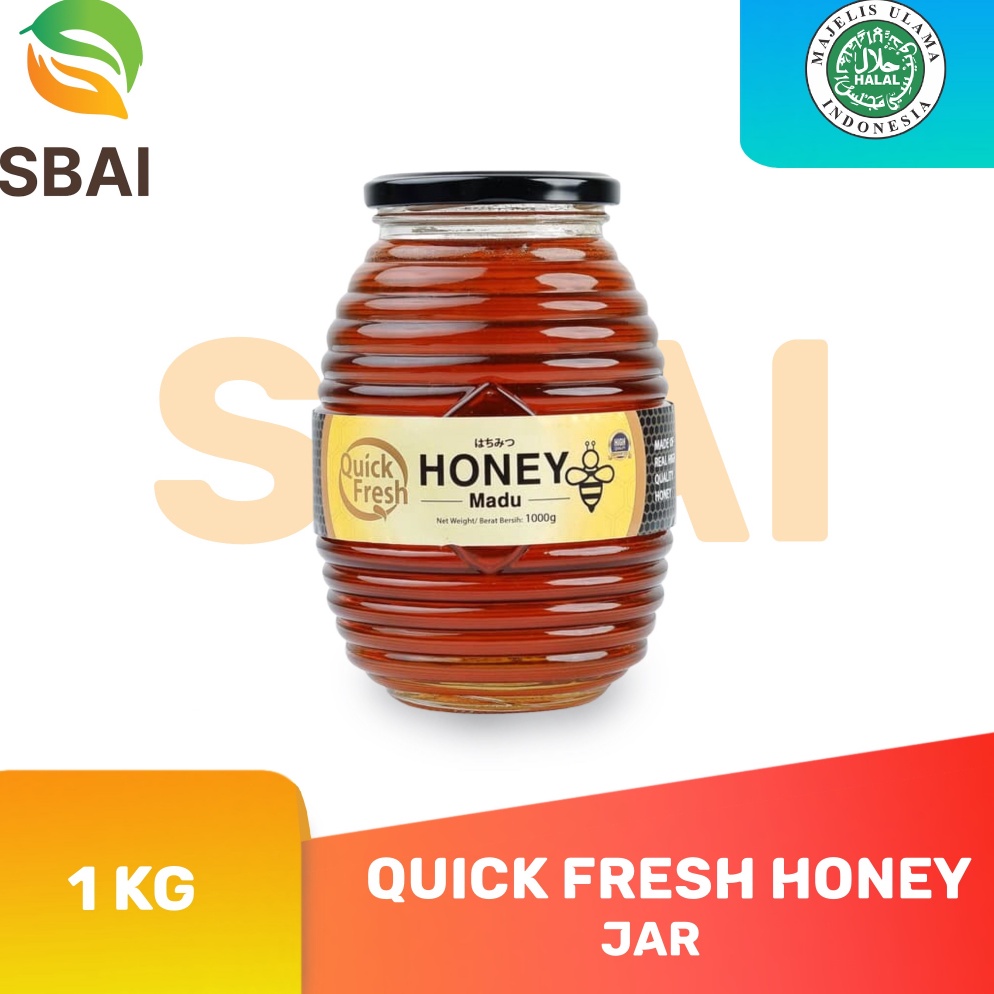 

Q033 Quick Fresh Madu Honey 1 kg Jar 6991