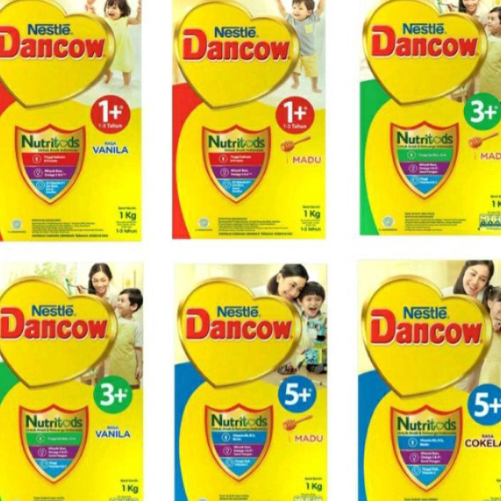 

Kode JNI160 DANCOW 1+ 3+ 5+ VANILA MADU COKLAT 1KG