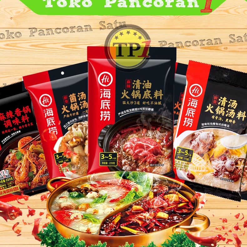 

KODE MBJ992 Haidilao Bumbu Shabu Shabu Bumbu Instant Hotpot Aneka Rasa Terlaris